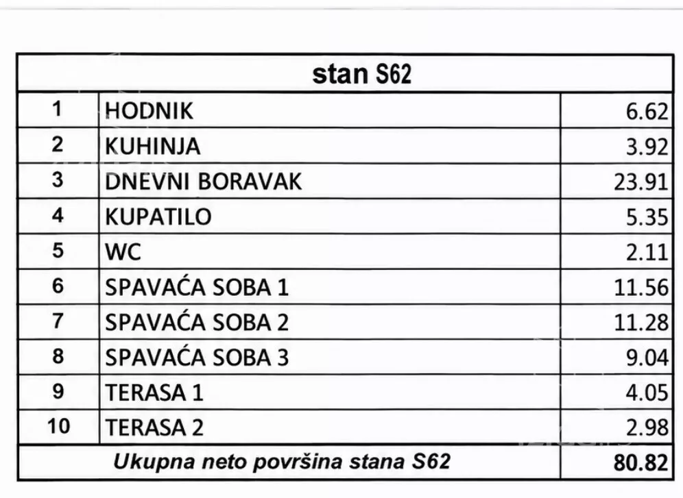 Troiposoban stan | 4zida