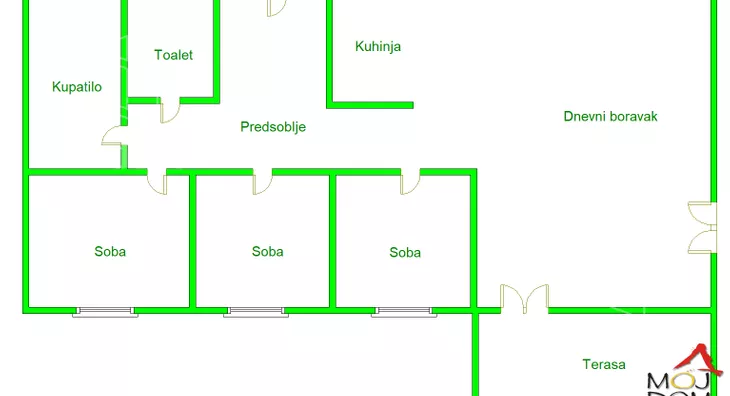Četvorosoban stan | 4zida
