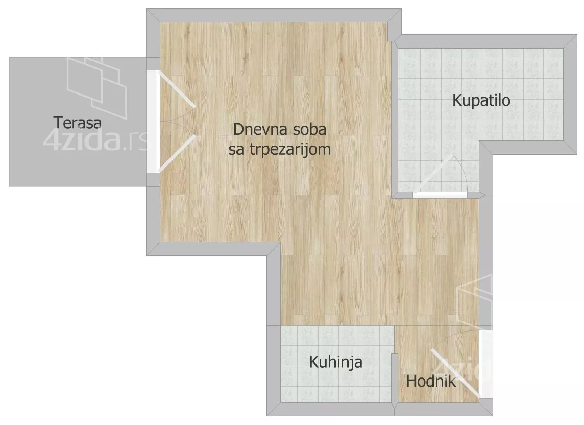 Garsonjera | 4zida