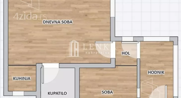 Jednosoban stan | 4zida