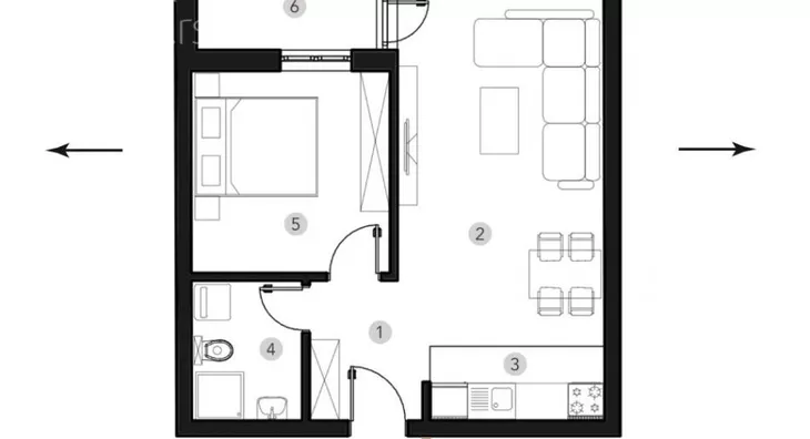 Dvosoban stan | 4zida