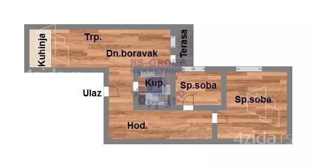 Dvoiposoban stan | 4zida