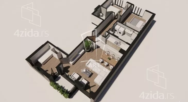 Troiposoban stan | 4zida