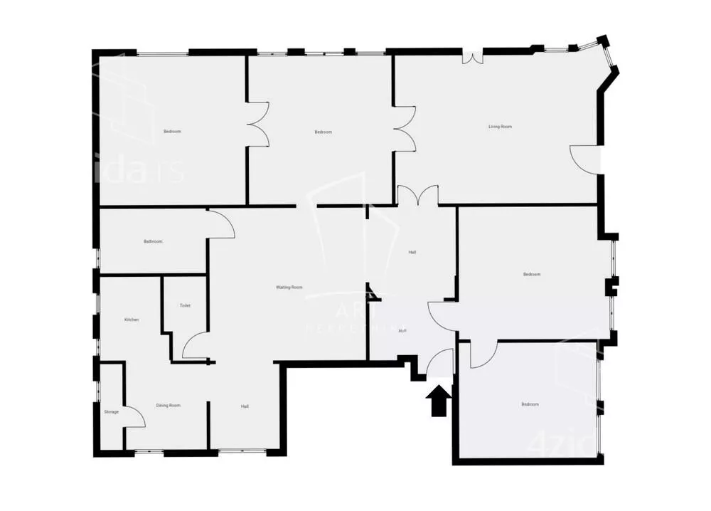 Petosoban stan | 4zida