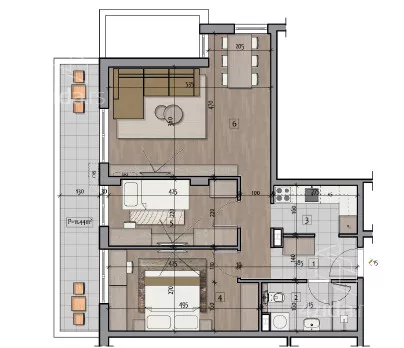 Dvoiposoban stan | 4zida