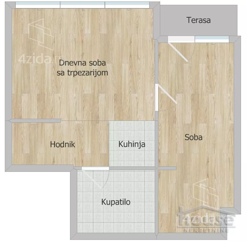 Dvosoban stan | 4zida
