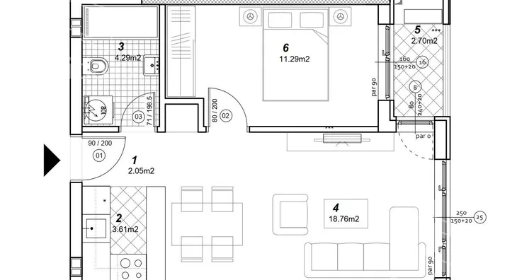 Dvosoban stan | 4zida