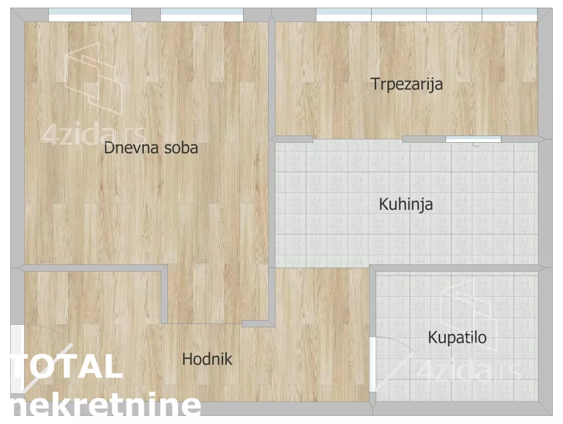 Jednosoban stan | 4zida