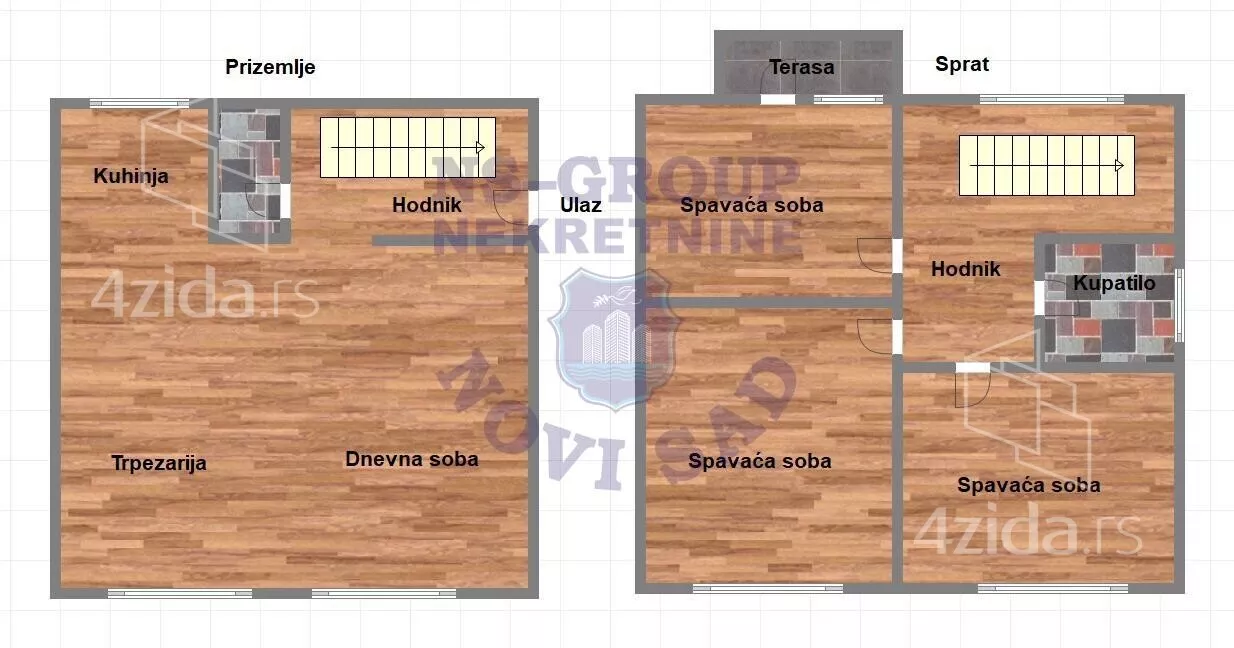 2-etažna kuća | 4zida