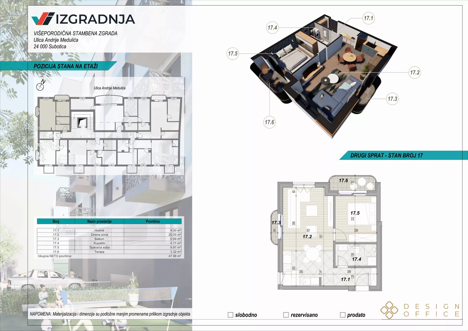 Dvosoban stan | 4zida