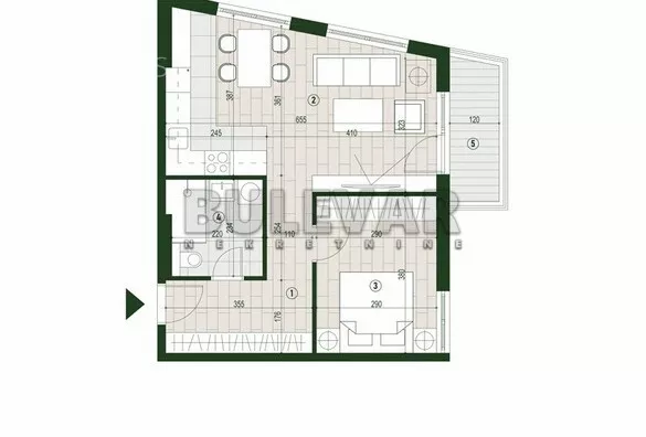 Dvosoban stan | 4zida