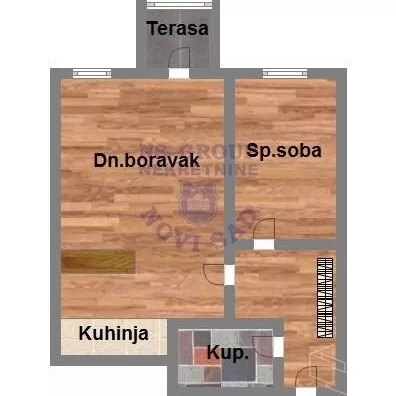 Dvosoban stan | 4zida