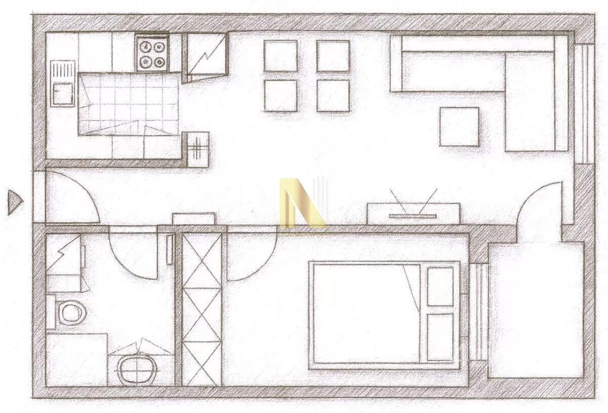 Jednoiposoban stan | 4zida