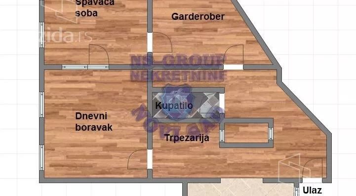 Trosoban stan | 4zida