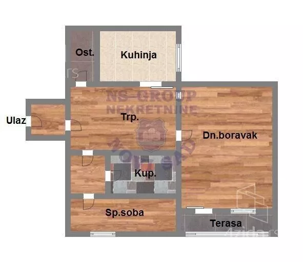 Dvosoban stan | 4zida