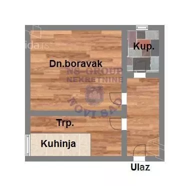 Jednosoban stan | 4zida