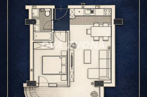 Dvosoban stan | 4zida