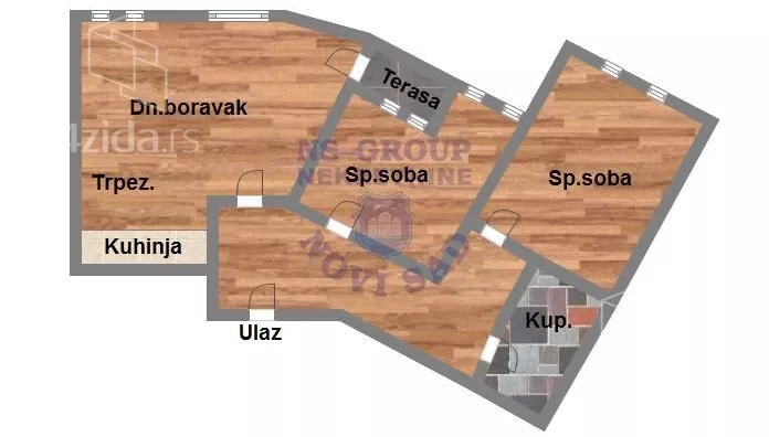 Dvoiposoban stan | 4zida