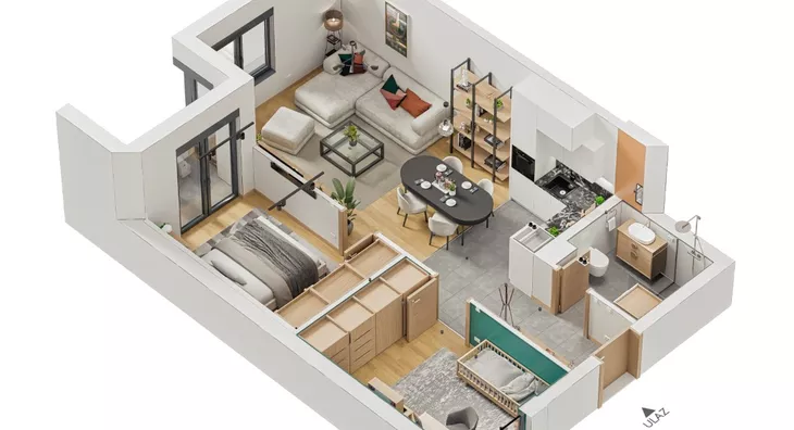 Trosoban stan | 4zida