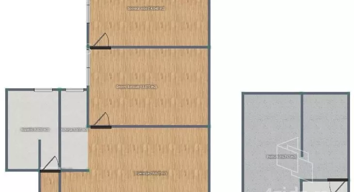 Trosoban stan | 4zida