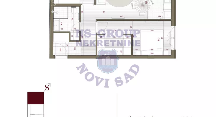 Trosoban stan | 4zida