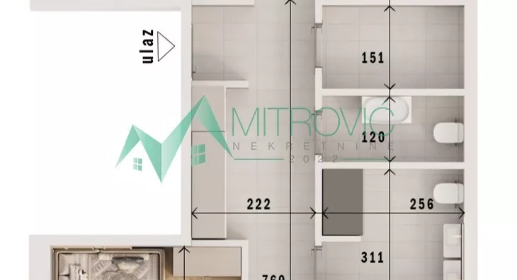 Četvorosoban stan | 4zida