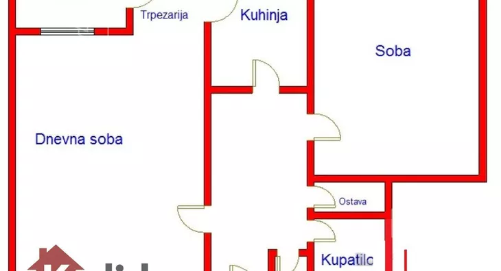 Dvosoban stan | 4zida