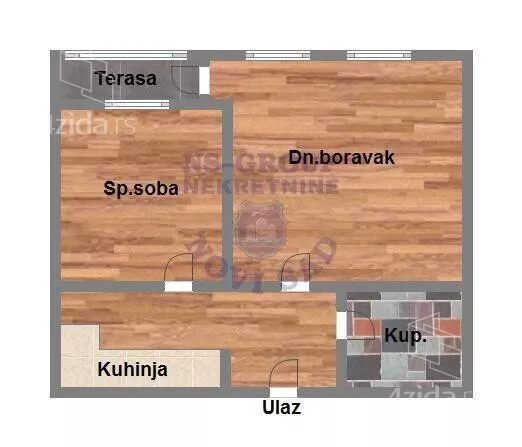 Dvosoban stan | 4zida