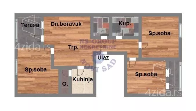 Četvorosoban stan | 4zida