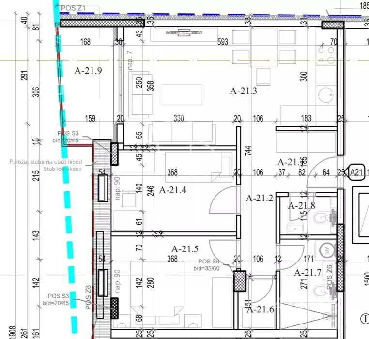 Trosoban stan | 4zida