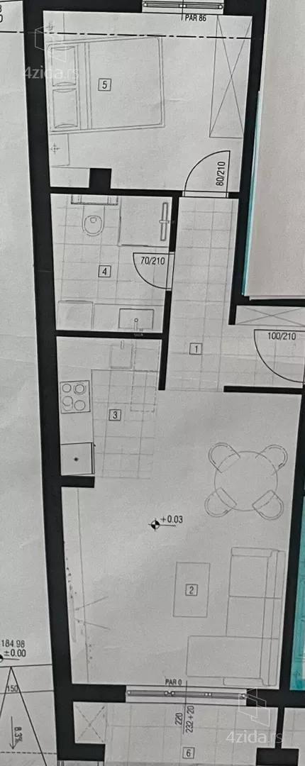 Jednoiposoban stan | 4zida