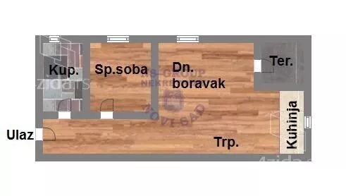 Jednoiposoban stan | 4zida