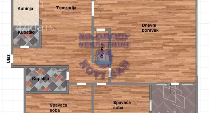 Trosoban stan | 4zida