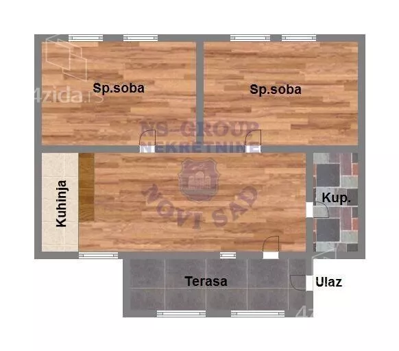 Trosoban stan | 4zida