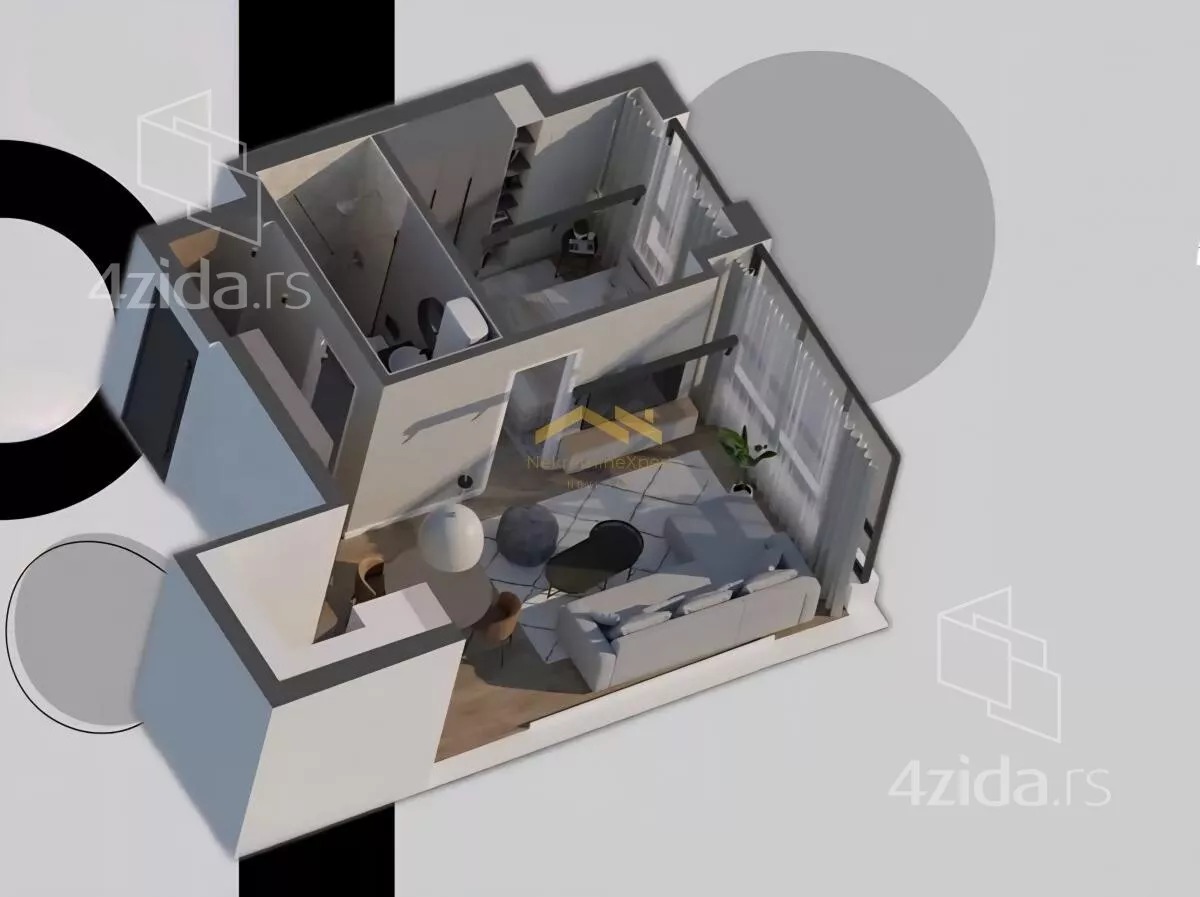 Dvosoban stan | 4zida