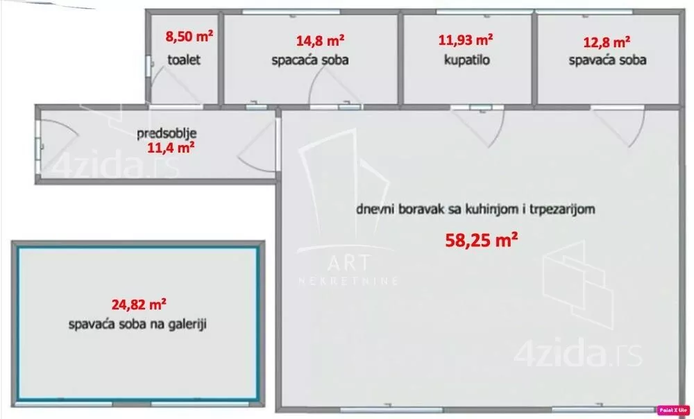 Četvorosoban stan | 4zida
