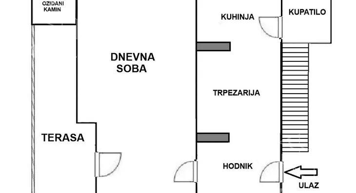 Troiposoban stan | 4zida