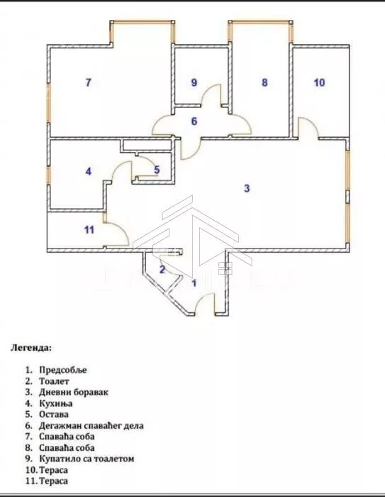 Trosoban stan | 4zida