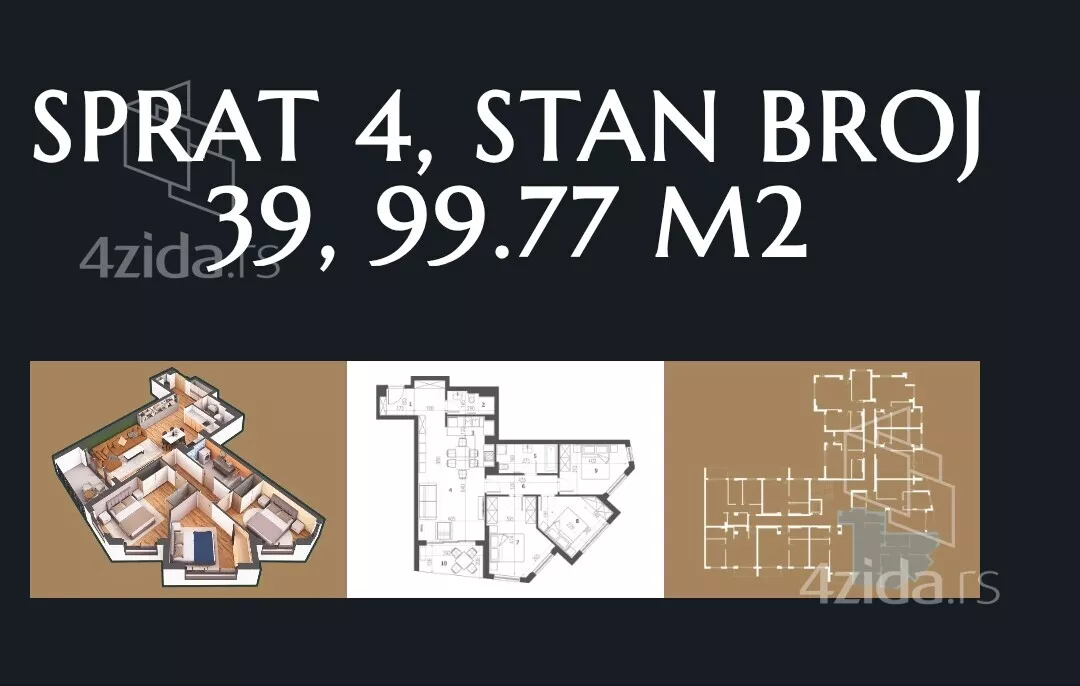 Dvosoban stan | 4zida