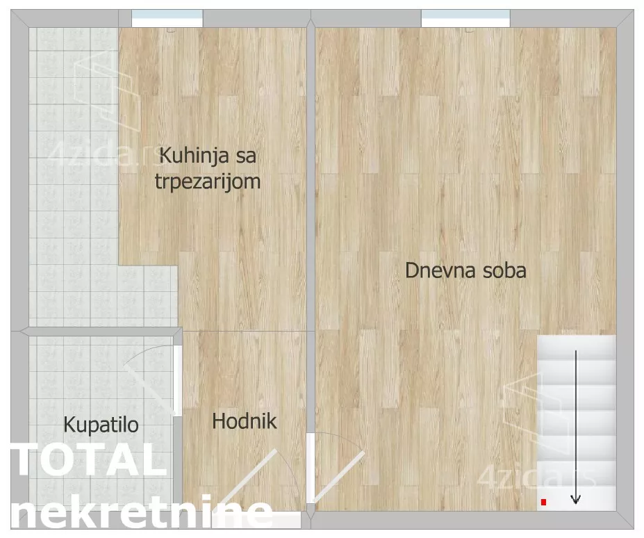 Jednoiposoban stan | 4zida