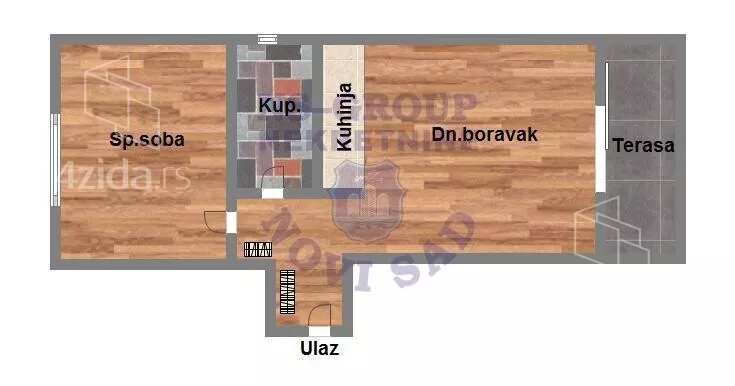 Dvosoban stan | 4zida