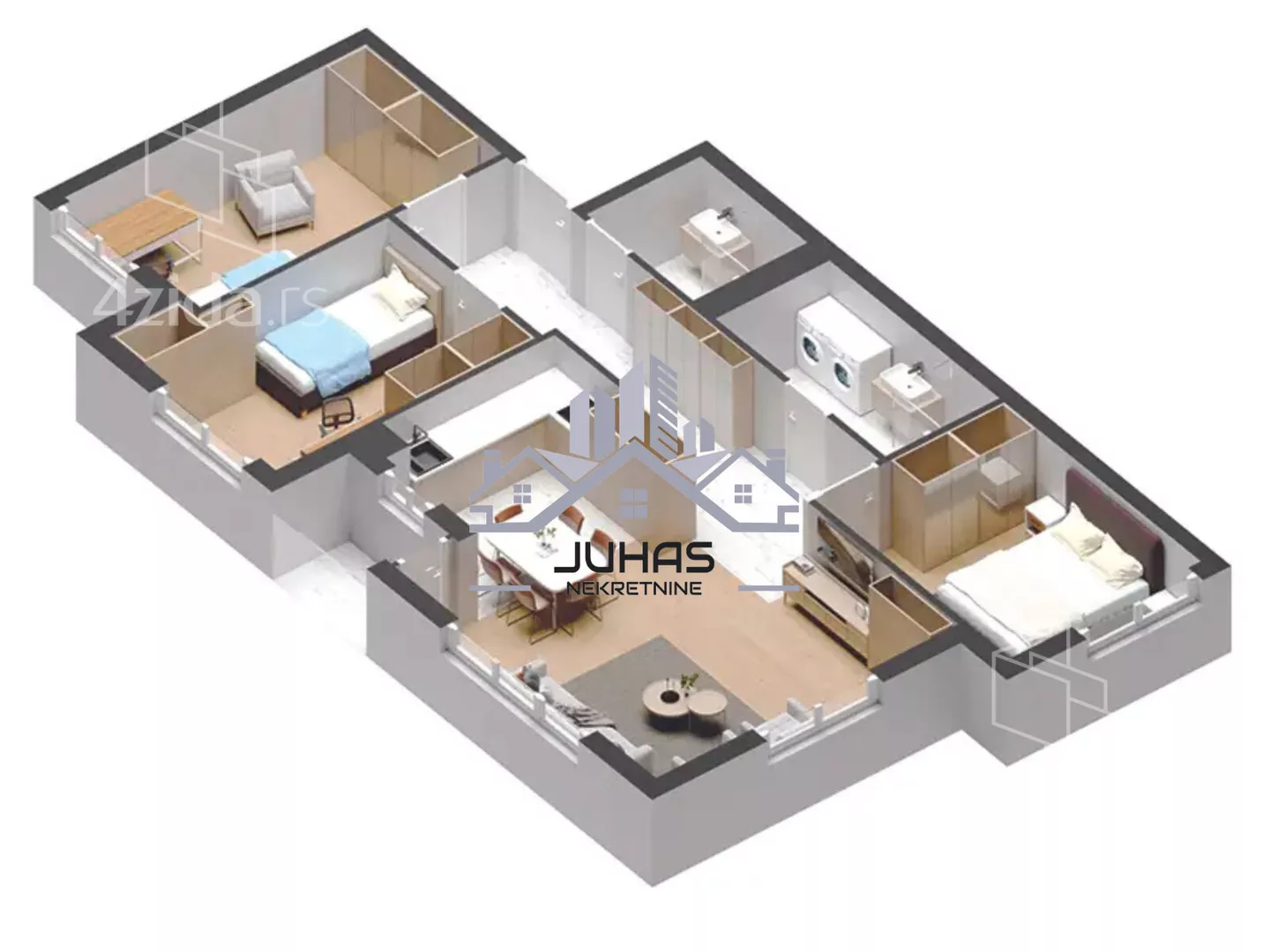 Četvorosoban stan | 4zida