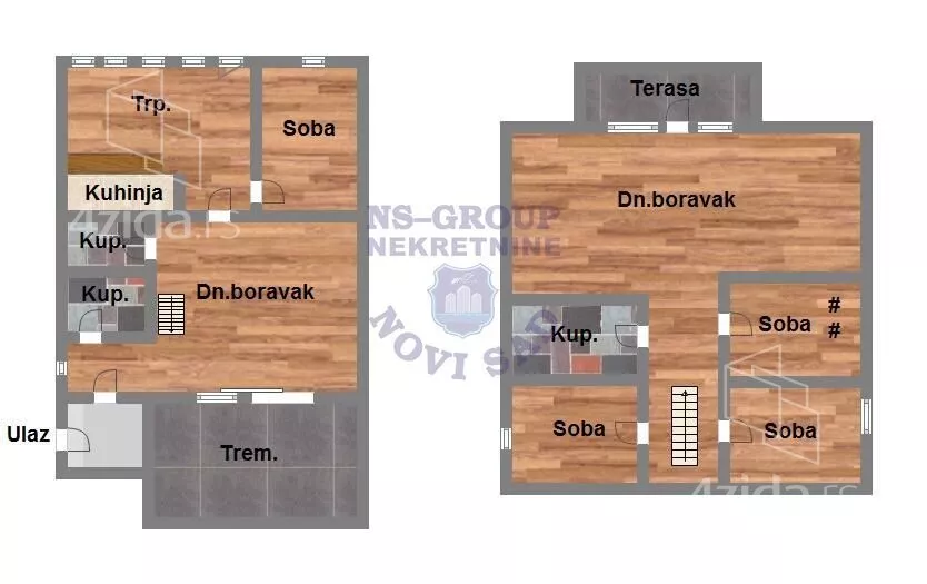 2-etažna kuća | 4zida