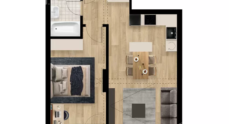 Dvosoban stan | 4zida