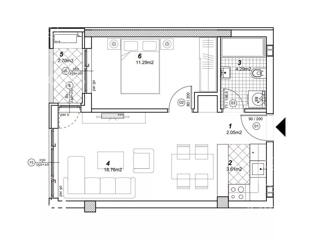 Dvosoban stan | 4zida