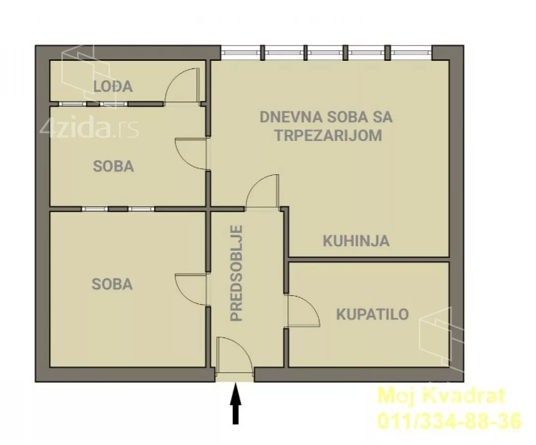 Dvoiposoban stan | 4zida