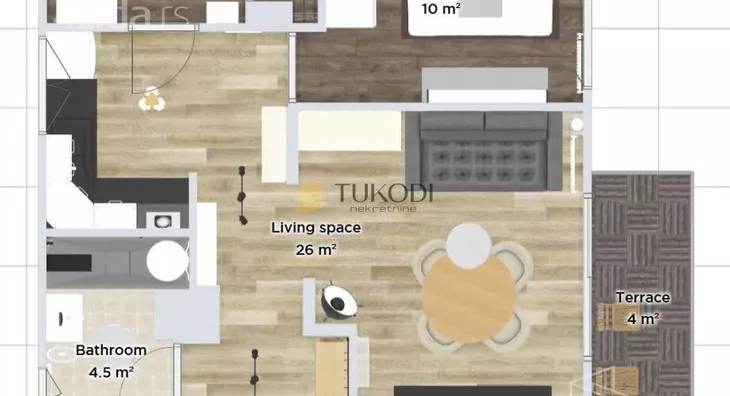 Dvoiposoban stan | 4zida