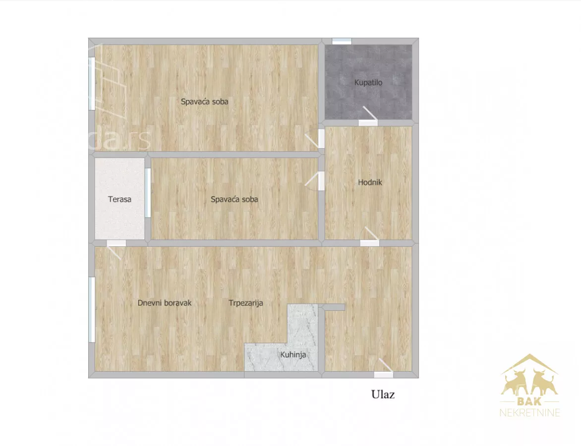 Trosoban stan | 4zida