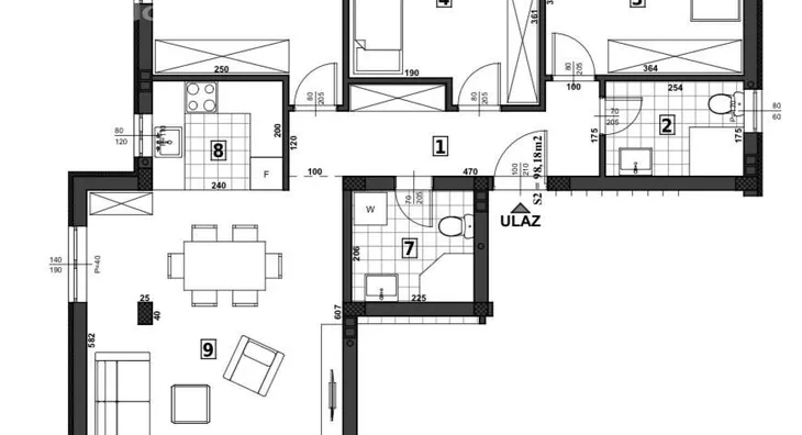 Četvorosoban stan | 4zida