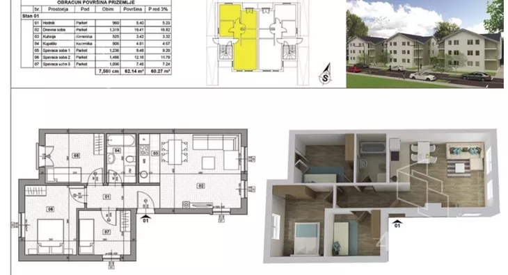 Četvorosoban stan | 4zida